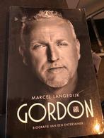 Boek over Gordon biografie van een entertainer, Ophalen of Verzenden, Gelezen, Marcel Langedijk