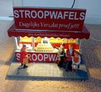 Kersthuis Stroopwafels kar voor Kerstdorp in verpakking, Diversen, Kerst, Ophalen of Verzenden, Nieuw