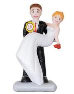 Opblaasfiguur Bruidspaar TE HUUR, Ophalen, Zo goed als nieuw, Geboorte of Huwelijk