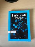 Basisboek recht, Ophalen of Verzenden, Zo goed als nieuw