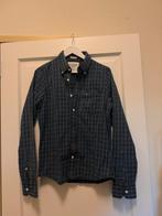Abercrombie & Fitch Muscle Fit Overhemd - Maat M, Blauw, Zo goed als nieuw, Abercrombie & Fitch, Halswijdte 39/40 (M)