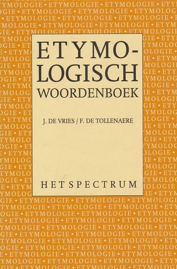 Etymologisch woordenboek - De Vries & De Tollenaere beschikbaar voor biedingen