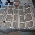 4 Houten Jaloezieën 1m Breed - Taupe, Ophalen, 200 cm of meer