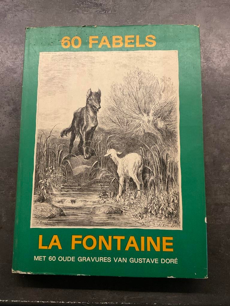 60 Fabels van La Fontaine - Met Gravures van Gustave Doré, Boeken, Ophalen of Verzenden