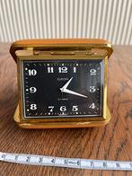 Vintage Europa Reiswekker 2 Jewels, Antiek en Kunst, Antiek | Klokken, Ophalen of Verzenden