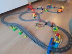 Duplo Luxe treinset 10508 + extra rails & gebouw 10507, Ophalen, Gebruikt
