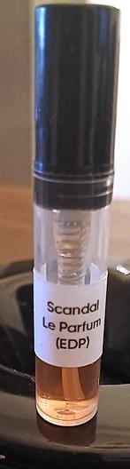 Scandal edp Jean Paul Gaultier sample 2 ml nieuw, Ophalen, Nieuw