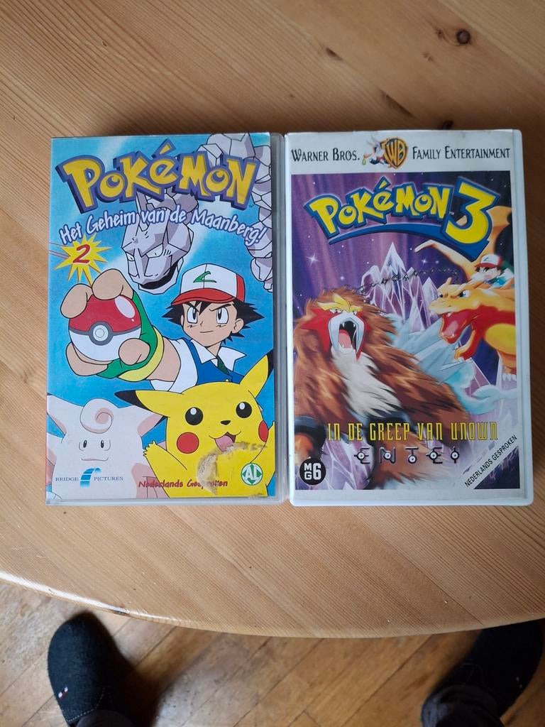 Pokémon VHS Banden, Cd's en Dvd's, VHS | Kinderen en Jeugd, Gebruikt, Tekenfilm, Alle leeftijden, Kinderprogramma's en -films