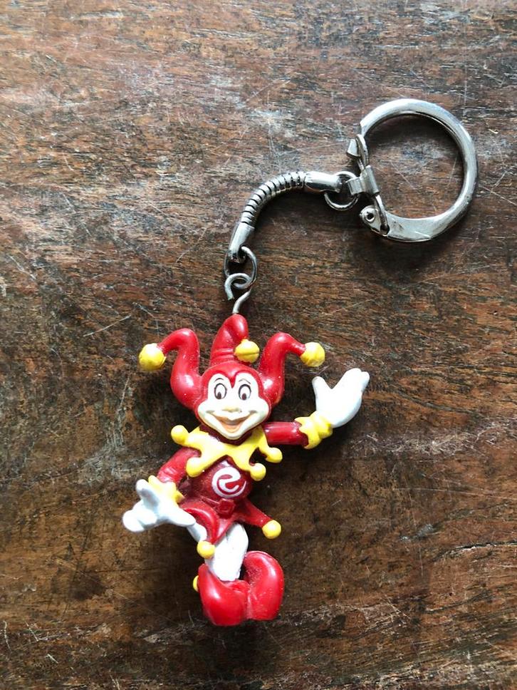 Efteling - Vintage Sleutelhanger Pardoes, Verzamelen, Sleutelhangers, Gebruikt, Knuffel of Figuurtje, Ophalen of Verzenden