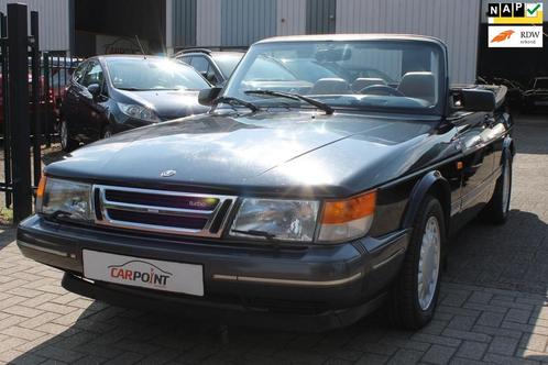 Saab 900 Cabrio 2.0 Turbo 16 Cabrio 1e Eig. Airco Nw.dak!, Auto's, Saab, Bedrijf, Te koop, Saab 900, ABS, Airconditioning, Centrale vergrendeling