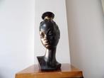 Art Deco Fifties Beeld Cortendorf, Vrouw Afrikaans 1, Antiek en Kunst, Kunst | Beelden en Houtsnijwerken, Ophalen of Verzenden