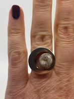 B680 Prachtige zilveren ring modernist Finse stijl, Ophalen of Verzenden, Zilver, Ring
