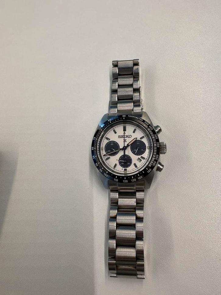 Seiko Prospex Speedtimer Solar Chronograaf - SSC961P1, Sieraden, Tassen en Uiterlijk, Horloges | Heren, Zo goed als nieuw, Polshorloge