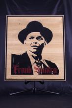 Frank Sinatra | Schilderij | Gefreesd in Eiken, Antiek en Kunst, Verzenden