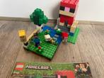 Lego Minecraft De schapenboerderij 21153, Kinderen en Baby's, Speelgoed | Duplo en Lego, Ophalen, Zo goed als nieuw