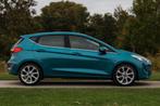 Ford Fiesta 100 PK EcoBoost Titanium ✅ Pano ✅ Camera ✅, Voorwielaandrijving, Gebruikt, Euro 6, Blauw