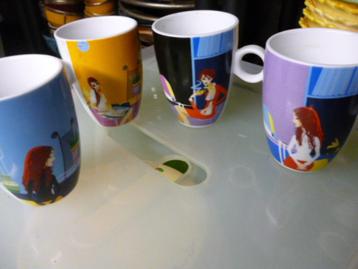 4 x senseo  koffiebeker met kantoorprint  beschikbaar voor biedingen