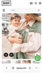 ByKay Ringsling Draagdoek Traveler, Draagdoek, Zo goed als nieuw, Buik, Rug of Zij, Ophalen