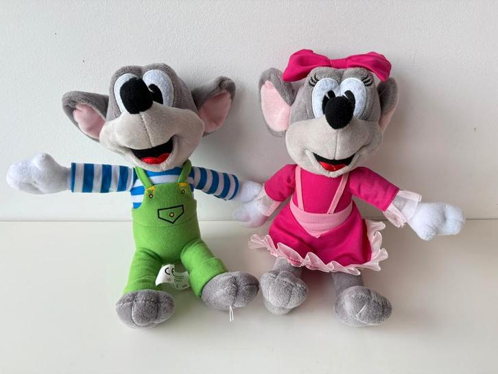 Knuffel muis Jul en Julia 25 cm / Julianatoren, Kinderen en Baby's, Speelgoed | Knuffels en Pluche, Zo goed als nieuw, Overige typen