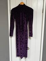 Zara jurk XS - Nieuw! Paars velvet luipaard, Paars, Nieuw, Ophalen of Verzenden, Knielengte