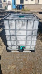 IBC Tank 1000 Liter - Schoon & met Kraan, 150 liter of meer, Ophalen of Verzenden