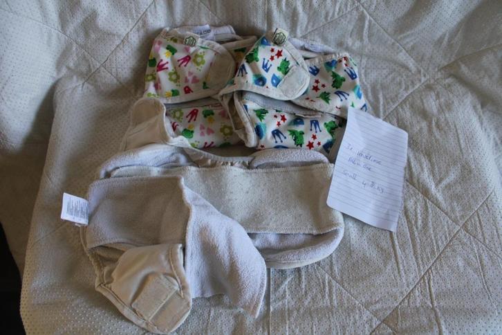 Wasbare luiers 3 x ImseVimse all-in-one, Kinderen en Baby's, Overige Kinderen en Baby's, Gebruikt, Ophalen of Verzenden