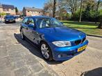 BMW 1-Serie 2.0 120I 2005 Blauw, Auto's, 1995 cc, 4 cilinders, Blauw, 1200 kg