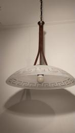 Grote Griekse hanglamp 50cm, Huis en Inrichting, Ophalen of Verzenden, Zo goed als nieuw, Glas, 50 tot 75 cm