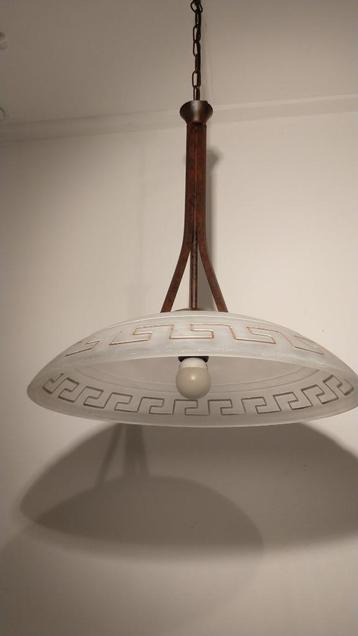 Grote Griekse hanglamp 50cm beschikbaar voor biedingen