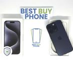 iPhone 15 Pro 128GB blauw /krasvrij /88% batt /garantie, 128 GB, Apple, Blauw, 88 %