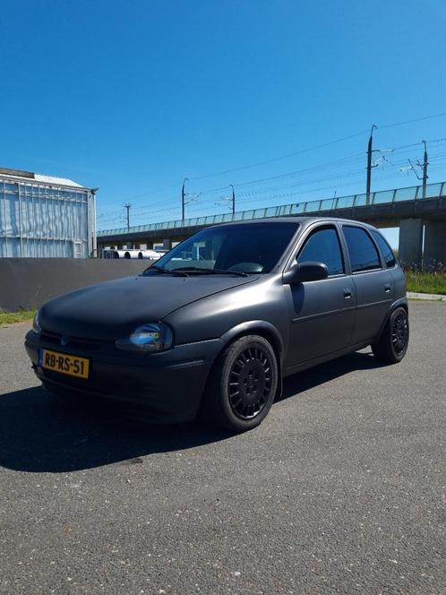 Te koop: Opel Corsa B met Z20LET (OPC) motor – Uniek project, Auto's, Opel, Particulier, Corsa, Bluetooth, Cruise Control, Lederen bekleding