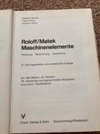 Machinenelemente van Roloff/Matek, Ophalen of Verzenden, Gelezen, Werktuigbouwkunde