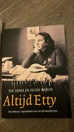 Ton Jorna - Altijd Etty, Boeken, Achtergrond en Informatie, Ton Jorna; Julika Marijn, Ophalen of Verzenden, Zo goed als nieuw