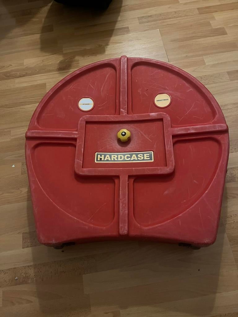 Hardcase cymbalen 22 inch, Ophalen of Verzenden, Zo goed als nieuw