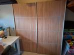 Schuifdeurkast 183cm, Ophalen, 150 tot 200 cm, Zo goed als nieuw, 150 tot 200 cm