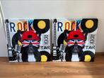 2x Canvas Rockstar, Ophalen, Zo goed als nieuw, Wanddecoratie