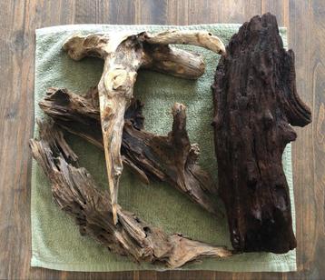 Terrarium hout, 4 stuks, grote beschikbaar voor biedingen