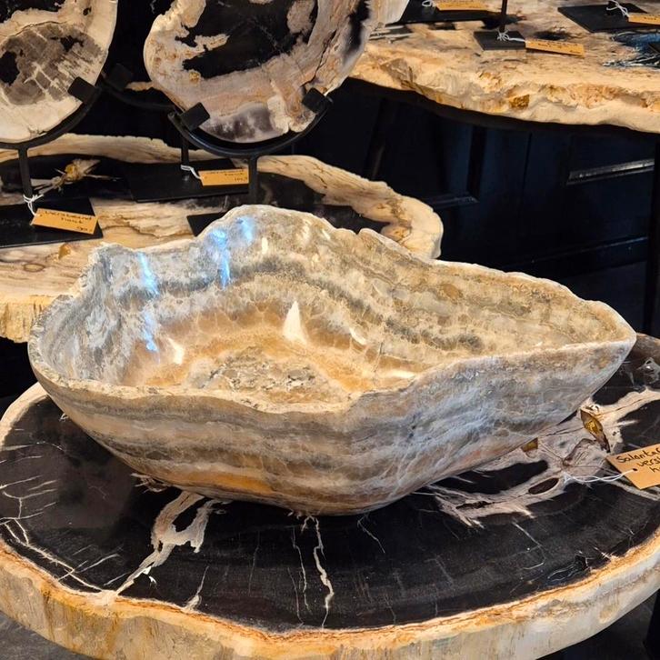 Onyx fruitschaal 36x31 cm

Nieuw, Huis en Inrichting, Woonaccessoires | Schalen en Manden, Nieuw, Schaal, Rond, Overige materialen