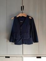 Le chic garcon setje colbert met gilet donkerblauw maat 116., Kinderen en Baby's, Kinderkleding | Maat 116, Le Chic, Ophalen of Verzenden