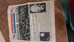Krant de vliegende Hollander uit 10 mei 1940, Ophalen, 1940 tot 1960, Krant