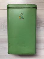Vintage voorraadblik Blik Reseda Groen 25 cm, Antiek en Kunst, Ophalen of Verzenden