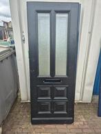 Voordeur deur buitendeur dubbel glas 202x79 ( 680 ), Doe-het-zelf en Verbouw, Deuren en Horren, Ophalen, Gebruikt, Nvt, 200 tot 215 cm