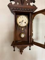 Antieke wandklok – pendule / regulator met slinger, Antiek en Kunst, Antiek | Klokken, Ophalen