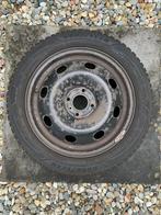 Set van 4 Goodyear Ultragrip 195/55R16 Winterbanden op Velg, Ophalen, Gebruikt