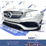 W117 CLA45 AMG FACELIFT VOORBUMPER COMPLEET ZILVER GRIJS ori, Gebruikt, Voor, Mercedes-Benz, Ophalen of Verzenden