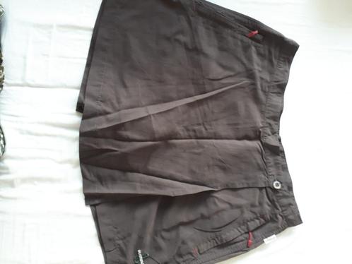 Wandelshort met overslag L, Kleding | Dames, Rokken, Gedragen, Maat 38/40 (M), Bruin, Boven de knie, Ophalen of Verzenden