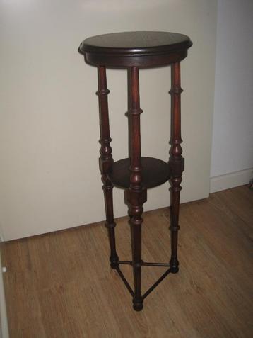 Piëdestal Houten Plantentafel Hoogte 85 CM beschikbaar voor biedingen