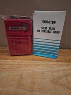 Vintage Thornton Solid State AM Draagbare radio, Audio, Tv en Foto, Radio's, Ophalen of Verzenden