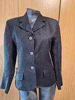 Rue Blanche Linnen Blazer Zwart L/XL, Kleding | Dames, Ophalen of Verzenden