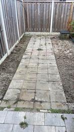 Stoeptegels 30x30, Tuin en Terras, Tegels en Klinkers, Ophalen, Gebruikt, Beton, Terrastegels
